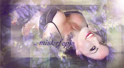 Floral GFX signature with dreamy purple tones