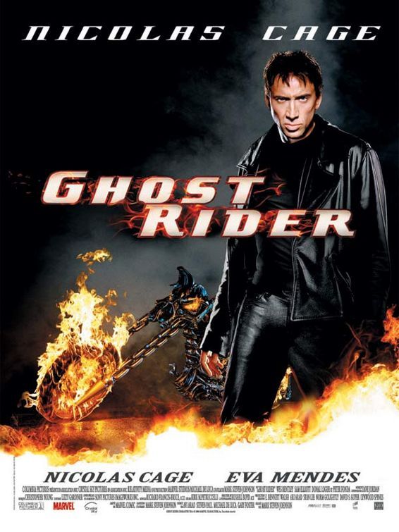 Ghost Rider movie poster shared on the forum