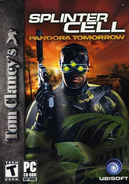 Splinter Cell: Pandora Tomorrow PC box art nostalgia