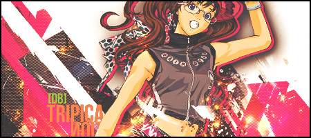 Anime GFX signature with fiery abstract background