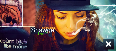 Smoky GFX signature art with crew tag flair