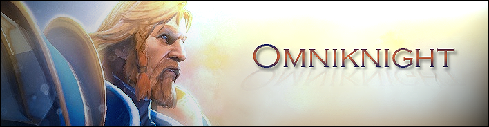 Omniknight game art banner, classic gaming forum GFX
