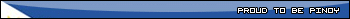 Simple 'Proud to be Pinoy' forum banner