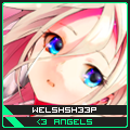 Anime girl avatar with pink hair and blue eyes