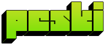 Blocky green 3D username logo, classic forum flair