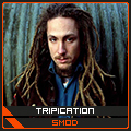 Dreadlocked member avatar with 'Tripication' name tag