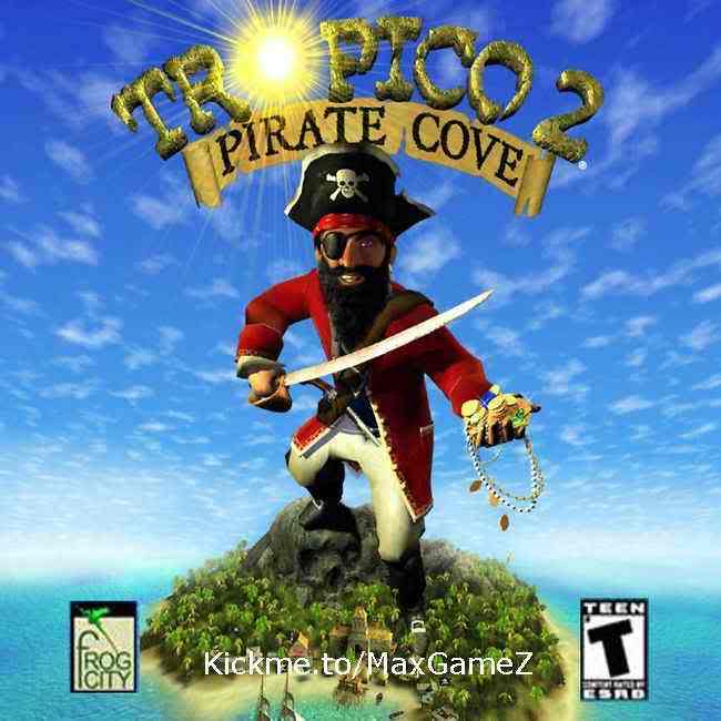 Tropico 2: Pirate Cove game cover art repost