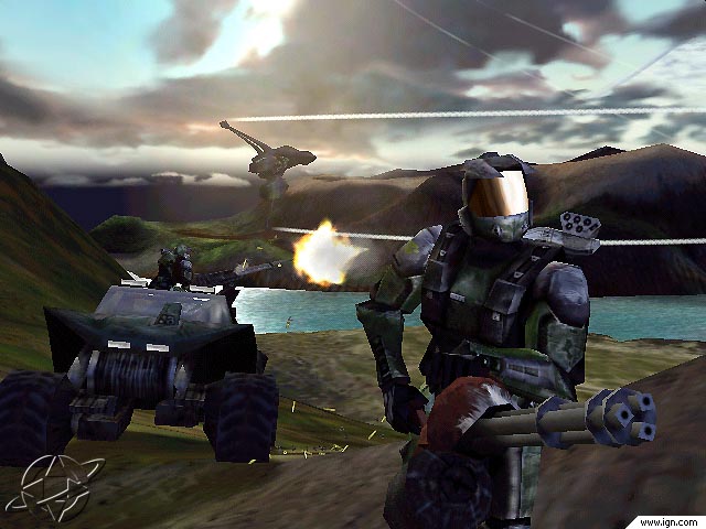 Halo: Combat Evolved, Master Chief on the battlefield