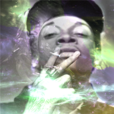 Smoky green-toned portrait edit, classic forum signature vibe