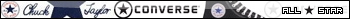 Chuck Taylor Converse All Star signature banner