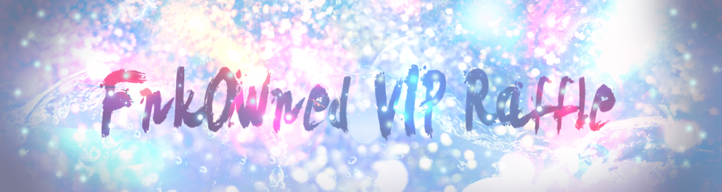 Sparkly winter banner for the Fkn0wned Christmas VIP raffle