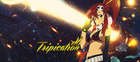 Anime-style GFX signature with fiery cosmic background
