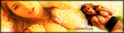 Golden-toned GFX signature promoting VIP membership