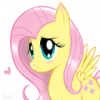 Cute pastel pony fan art with a shy smile
