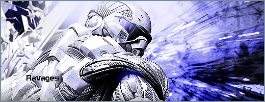 Sleek armored warrior GFX signature, classic forum art style