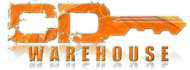 CD Warehouse logo, a relic of retail gaming days