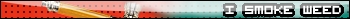 Retro lightsaber 'I smoke weed' forum sig