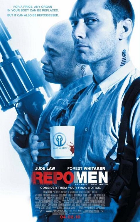 Repo Men movie poster shared in a release thread