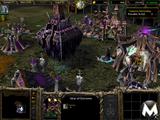 Warcraft III skirmish screenshot from the crack thread