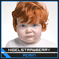NigelStrawberry's admin avatar, redheaded baby portrait