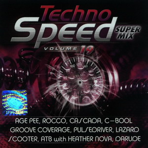 Techno Speed Vol.19 compilation album cover art