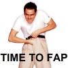Classic 'time to fap' reaction meme, forum humor throwback