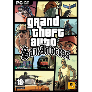 Classic GTA: San Andreas PC box art nostalgia