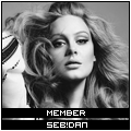 Classic black-and-white member avatar with portrait