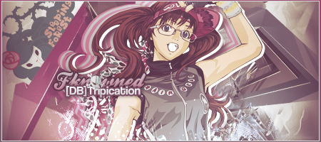 Anime GFX signature with DB Tripication tag