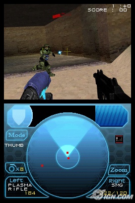 Halo DS gameplay with radar HUD, classic nostalgia